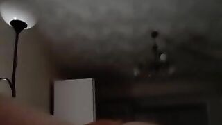 Babe sucking cock, after that she rides it