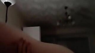 Babe sucking cock, after that she rides it