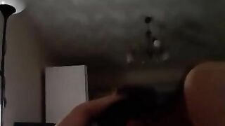 Babe sucking cock, after that she rides it