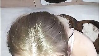 Stepmom Says "I can see somebody is getting a little excited"