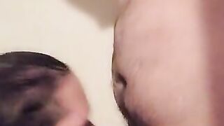 Milf Gives Big Daddy Shower Epic Shower Blowjob Then A Great Fucking