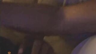 My girl loves giving me head while my ex wife in the bed