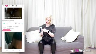 Sexy mommy seduces black photographer after getting naked for him