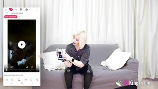 Sexy mommy seduces black photographer after getting naked for him