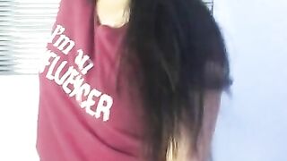 I try on new lingerie for my stepcousin