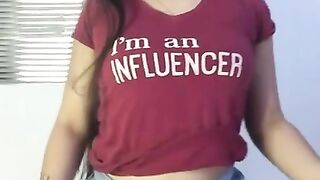 I try on new lingerie for my stepcousin