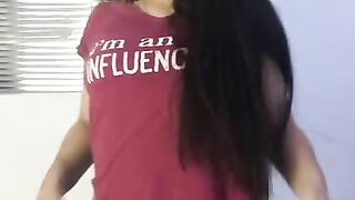 I try on new lingerie for my stepcousin