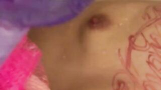 Getting shower ready