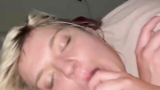 She loves sucking big dick