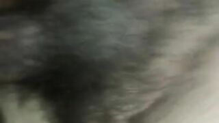 Ebony gets quick pounding out of shower