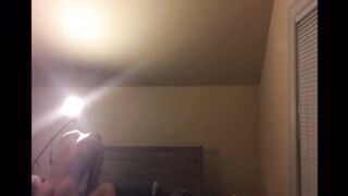 Cute Teen Fucked Rough in her Bed