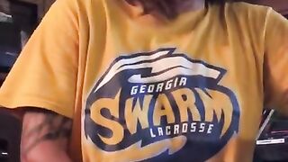 Fun in Stepmoms Chair