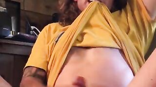 Fun in Stepmoms Chair