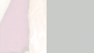 Riding my favourite big dildo till i cum