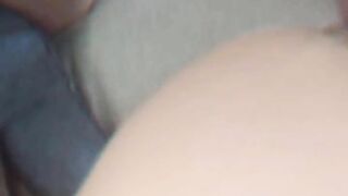 Blowjob and anal cum on ass hot blonde