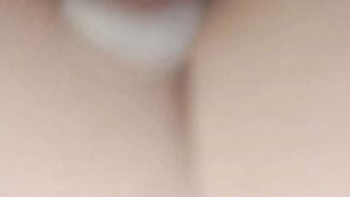 Blowjob and anal cum on ass hot blonde