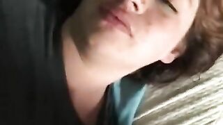 Milf sucks dick and gets fisted