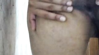 Hot Indian new wife became my maid in bathroom