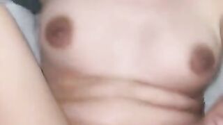 My petite girlfriend is super wet