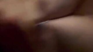 Pregnant wife gives blowjob and titties fucks daddy