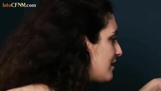 CFNM femdom amateur MILFS jerk lucky pecker in group