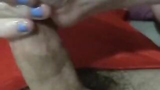 My roommates girlfriend finally left. Unfortunately he came really fast