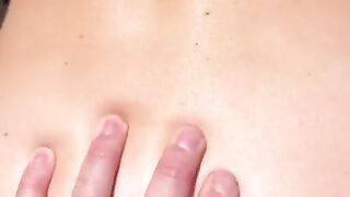 Risky outdoor quicky right on the trail - creampie ending