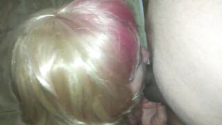 As Granny Angela sucks cock, she is an expert in sucking cock.