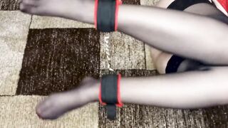 In handcuffs on my hands and feet I dance for you