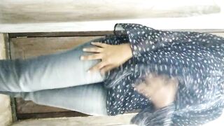 Indian girl after gym fresh bathing and fingering at home