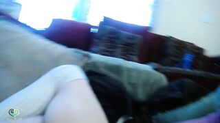 Peppermint Dusty POV cock rubbing pussy and squirting