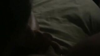 Girlfriend Sucking Daddy's Hard Cock