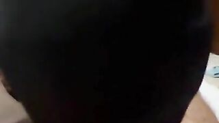 Blonde sucking 2 dicks