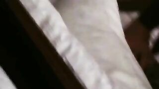 Sunbather gets her wet pussy and ass fingered in my hotel room with mirrored wall