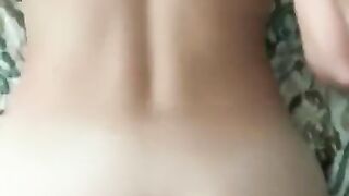 Slutty blonde fucks me after pool party