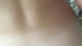 Slutty blonde fucks me after pool party