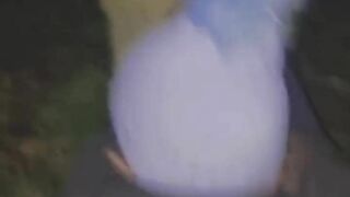 Sucking dick in the woods