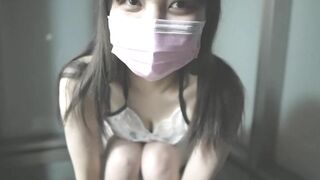 ベビードールを着たまま屋外でしちゃいました