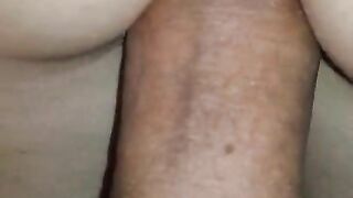 Couple hot sex, anal plug