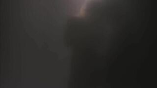 Teen couple fuck in shower after college party