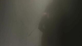 Teen couple fuck in shower after college party