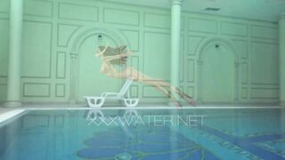 Hot big ass euro milf Sazan underwater erotics