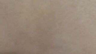 Cumming on that tight hairy virgin pussy and asshole