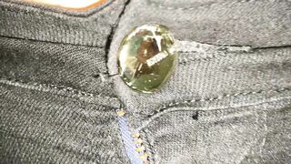 a nice big hot ass, she likes to wear pants and make me horny when she rolls