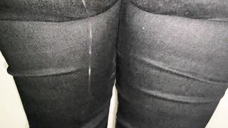 a nice big hot ass, she likes to wear pants and make me horny when she rolls