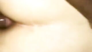 Asshole Swallowing Black Cock