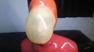 Latex Breathplay Mask