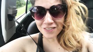 EP. 6 A DAY IN THE LIFE OF PH PORNSTAR WILDRIENA - PUSSY CAR PLAY - INTERSTATE RIDE with CLIT PLAY