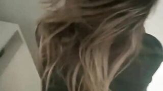 AmeBro - Blonde secretary loves bending over and  taking her boss deep inside