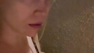 Blowjob on the patio